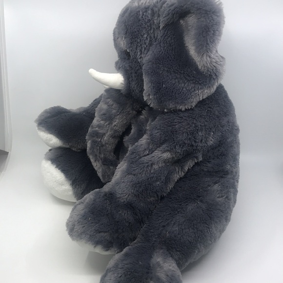 Animal Alley Stuffed Animal Grey Elephant Toys R Us 20” Long Plush - Picture 5 of 5